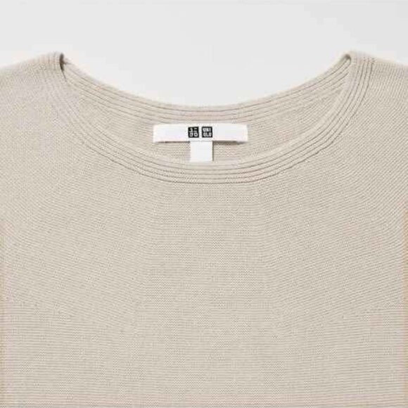 Uniqlo 3D Knit Cotton Sweater BNWT - Picture 3 of 4